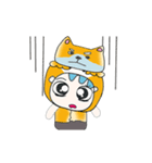 Hi！！ My name is Shiba and dog.^^（個別スタンプ：20）