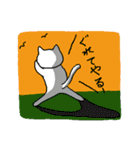 しろさん ザ ホワイト キャット（個別スタンプ：2）