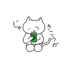 しろさん ザ ホワイト キャット（個別スタンプ：6）