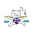 しろさん ザ ホワイト キャット（個別スタンプ：14）