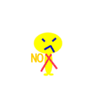 超かわいい多角形キャラクター シンプル（個別スタンプ：8）