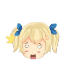 Arin: Cute Girl ( Emoji )（個別スタンプ：3）