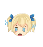 Arin: Cute Girl ( Emoji )（個別スタンプ：5）