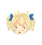 Arin: Cute Girl ( Emoji )（個別スタンプ：6）