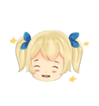 Arin: Cute Girl ( Emoji )（個別スタンプ：8）