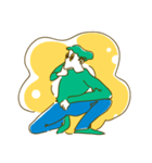 Normal Crazy People（個別スタンプ：16）