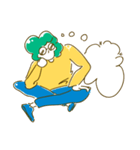 Normal Crazy People（個別スタンプ：30）