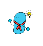 Blue Nut（個別スタンプ：21）