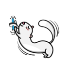 Cream ferret（個別スタンプ：7）
