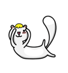 Cream ferret（個別スタンプ：8）