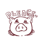 Yuan Yuan Pig ( Tzge Kun )（個別スタンプ：3）