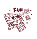 Yuan Yuan Pig ( Tzge Kun )（個別スタンプ：12）