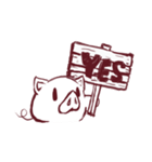 Yuan Yuan Pig ( Tzge Kun )（個別スタンプ：27）