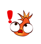 Happy Gold Fish [Color Ver.]（個別スタンプ：1）