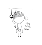 Nana office lady（個別スタンプ：6）