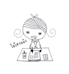 Nana office lady（個別スタンプ：10）