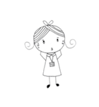 Nana office lady（個別スタンプ：16）