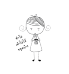 Nana office lady（個別スタンプ：23）