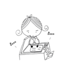 Nana office lady（個別スタンプ：27）