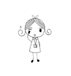 Nana office lady（個別スタンプ：34）