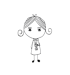 Nana office lady（個別スタンプ：38）