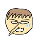 鼻が高い人（個別スタンプ：7）