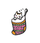 Catsmas is here！（個別スタンプ：7）
