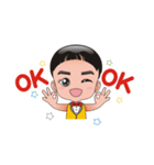 Yuan Happy hug never stop（個別スタンプ：3）
