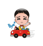 Yuan Happy hug never stop（個別スタンプ：23）