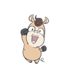 Little red horse（個別スタンプ：3）
