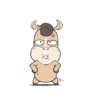 Little red horse（個別スタンプ：7）