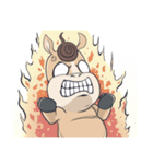 Little red horse（個別スタンプ：10）