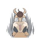 Little red horse（個別スタンプ：14）
