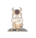 Little red horse（個別スタンプ：24）