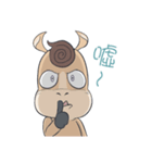 Little red horse（個別スタンプ：29）