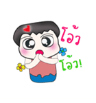 Hello my name is Takada....^^（個別スタンプ：4）