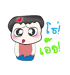 Hello my name is Takada....^^（個別スタンプ：7）