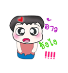 Hello my name is Takada....^^（個別スタンプ：16）