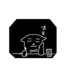 落ち着いた猫（個別スタンプ：17）