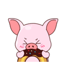 pink friends（個別スタンプ：40）