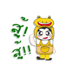 ... Mr. Kanaki.. Love Frog..^_^（個別スタンプ：19）
