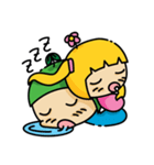 Happa ＆ Hana（個別スタンプ：21）
