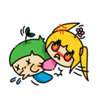 Happa ＆ Hana（個別スタンプ：22）