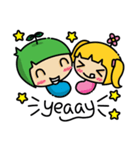 Happa ＆ Hana（個別スタンプ：23）