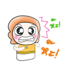 Hello my name is Tamura...^^（個別スタンプ：8）