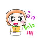 Hello my name is Tamura...^^（個別スタンプ：16）