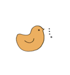 ひよこの平凡なスタンプ（個別スタンプ：12）