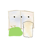 なっちゃんと苔のサムロ（個別スタンプ：15）