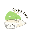 なっちゃんと苔のサムロ（個別スタンプ：16）
