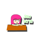 Funny Nong Khamlar（個別スタンプ：3）